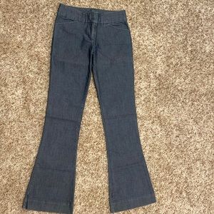 The Limited 312 Fit and Flare denim jeans, size 0